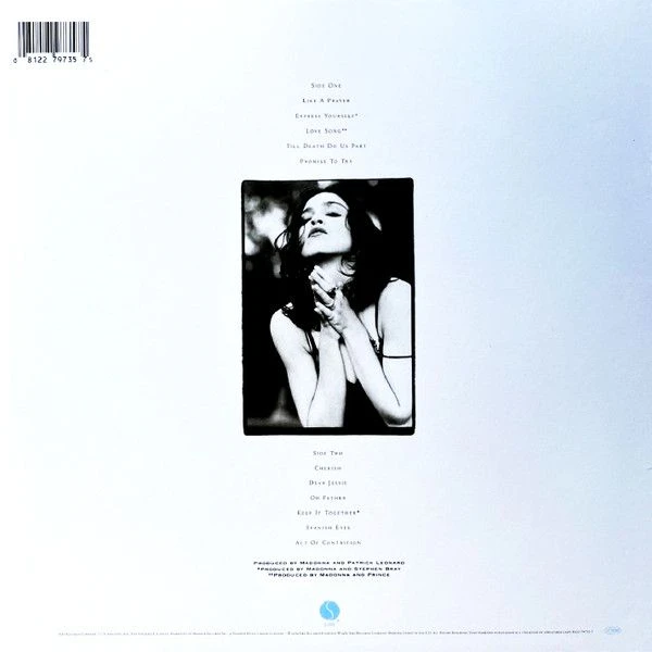 Виниловая пластинка MADONNA LIKE A PRAYER
