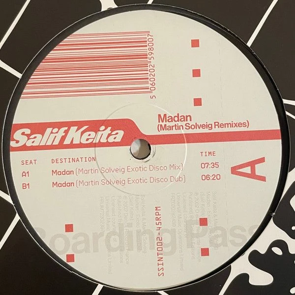 Виниловая пластинка SALIF KEITA MADAN