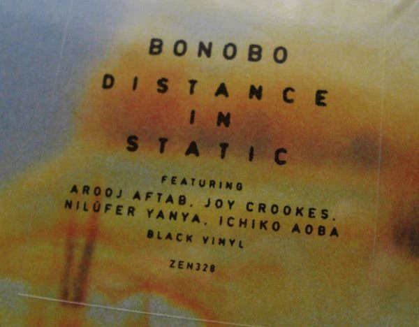 Виниловая пластинка BONOBO DISTANCE IN STATIC