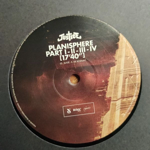 Виниловая пластинка JUSTICE Planisphere