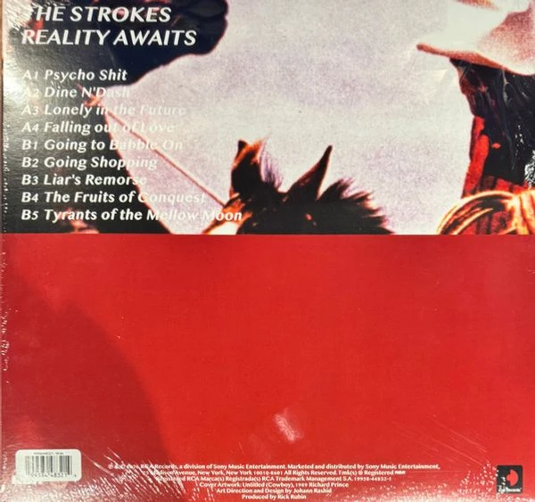 Виниловая пластинка THE STROKES REALITY AWAITS BLACK VINYL EDITION
