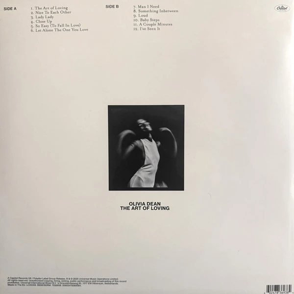 Виниловая пластинка OLIVIA DEAN THE ART OF LOVING