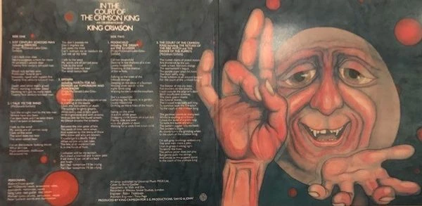 Виниловая пластинка KING CRIMSON IN THE COURT OF THE CRIMSON KING