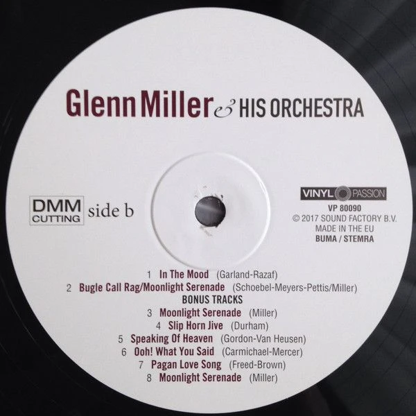 Виниловая пластинка GLENN MILLER CARNEGIE HALL CONCERT