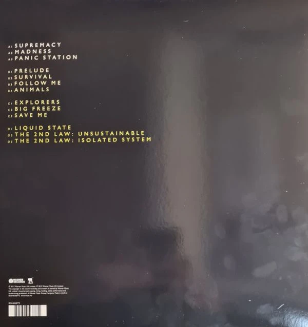 Виниловая пластинка MUSE THE 2ND LAW