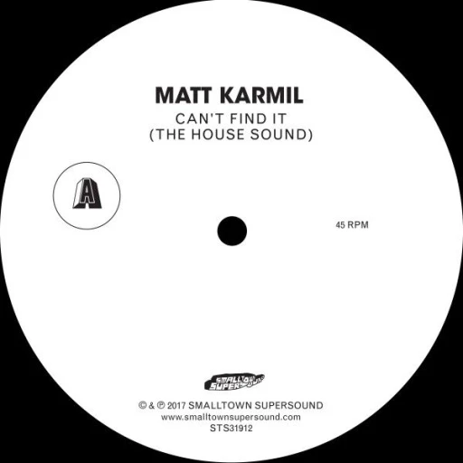 Виниловая пластинка MATT KARMIL CAN'T FIND IT (THE HOUSE SOUND)