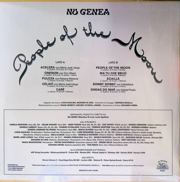 Виниловая пластинка NU GENEA PEOPLE OF THE MOON