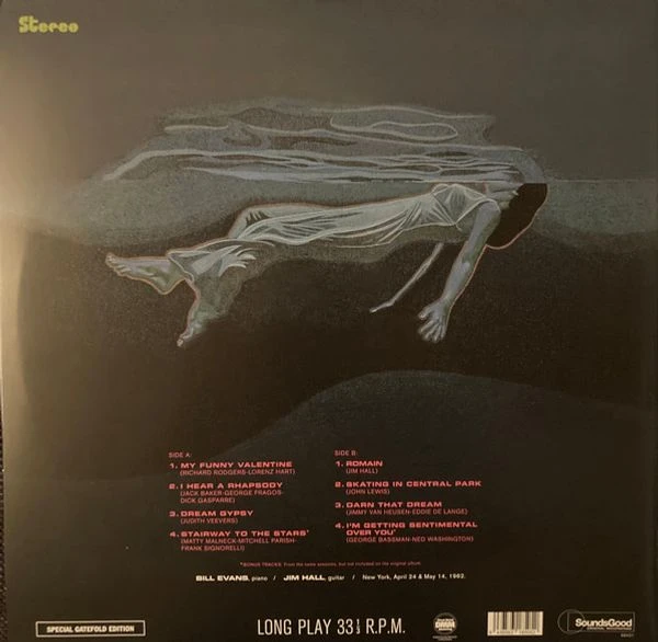Виниловая пластинка BILL EVANS & JIM HALL UNDERCURRENT SOUNDSGOOD