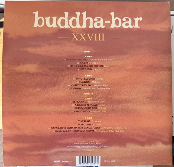 Виниловая пластинка BUDDHA BAR PRESENTS BUDDHA BAR VOL XXVIII CREAM WHITE VINYL