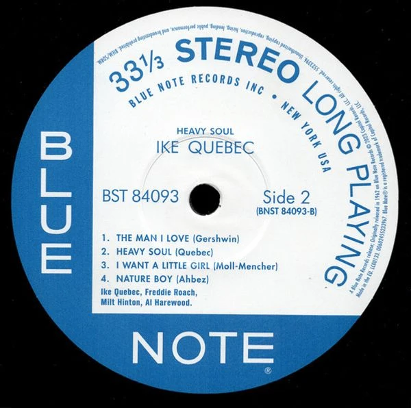 Виниловая пластинка IKE QUEBEC HEAVY SOUL