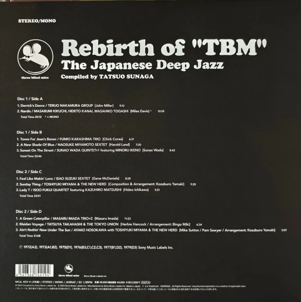 Виниловая пластинка VARIOUS REBIRTH OF TBM