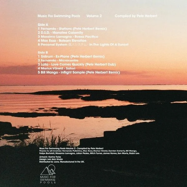 Виниловая пластинка VARIOUS MUSIC FOR SWIMMING POOLS VOLUME 2 PETE HERBERT REMIXES