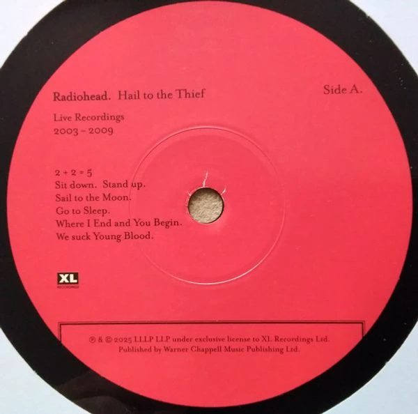 Виниловая пластинка RADIOHEAD HAIL TO THE THIEF