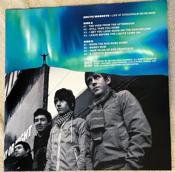 Виниловая пластинка ARCTIC MONKEYS LIVE AT STOCKHOLM 2006