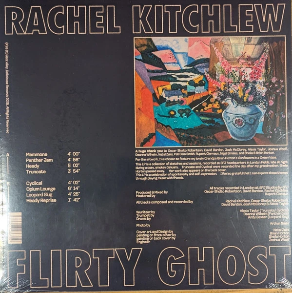 Виниловая пластинка RACHEL KITCHLEW FLIRTY GHOST