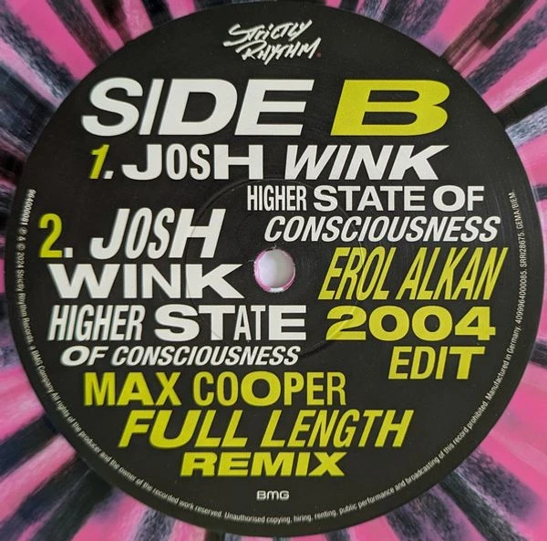 Виниловая пластинка JOSH WINK Higher State Of Consciousness