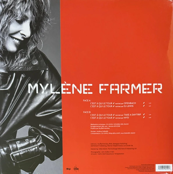 Виниловая пластинка MYLENE FARMER C EST A QUI LE TOUR
