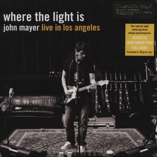 Виниловая пластинка JOHN MAYER WHERE THE LIGHT IS