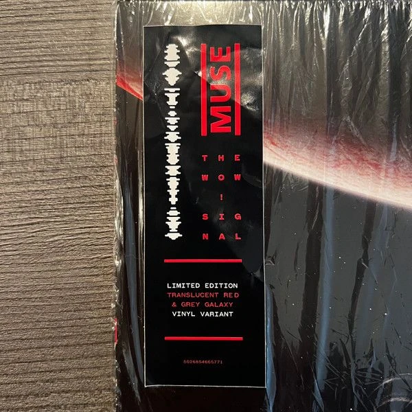 Виниловая пластинка MUSE THE WOW! SIGNAL TRANSLUCENT RED & GREY GALAXY VINYL EDITION