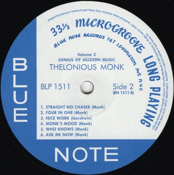 Виниловая пластинка THELONIOUS MONK BRILLIANT CORNERS CLEAR VINYL