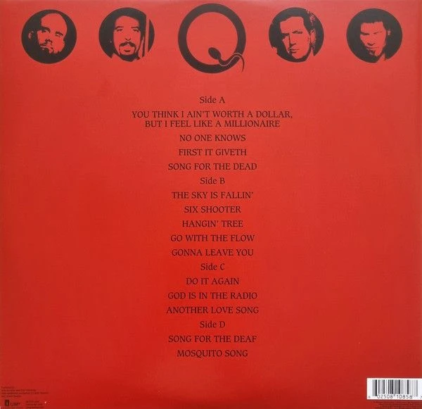 Виниловая пластинка QUEENS OF THE STONE AGE SONGS FOR THE DEAF