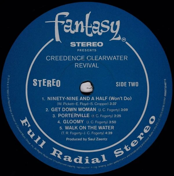 Виниловая пластинка CREEDENCE CLEARWATER REVIVAL CREEDENCE CLEARWATER REVIVAL