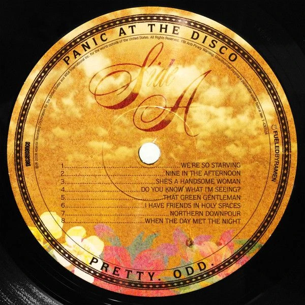 Виниловая пластинка PANIC AT THE DISCO PRETTY ODD