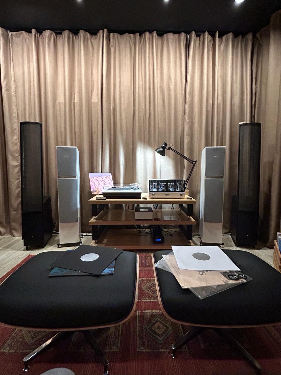 Martin Logan — электростатическая акустика в комнате прослушиваний