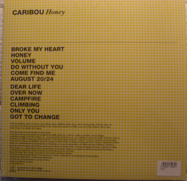 Виниловая пластинка CARIBOU HONEY