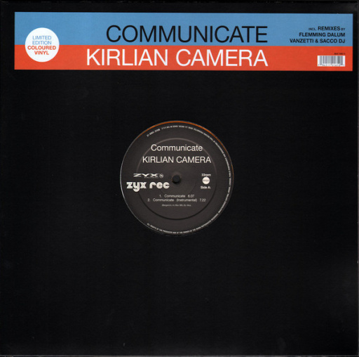 Виниловая пластинка KIRLIAN CAMERA COMMUNICATE