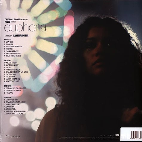 Виниловая пластинка LABRINTH EUPHORIA (ORIGINAL SCORE FROM THE HBO SERIES)