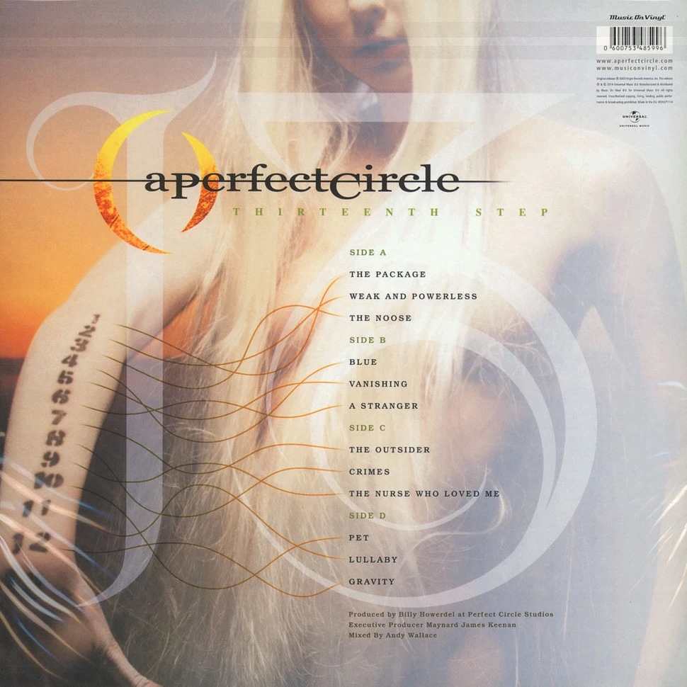 Виниловая пластинка A PERFECT CIRCLE THIRTEENTH STEP