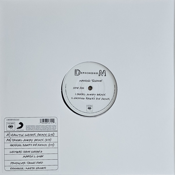 Виниловая пластинка DEPECHE MODE WAGGING TONGUE (REMIXES)