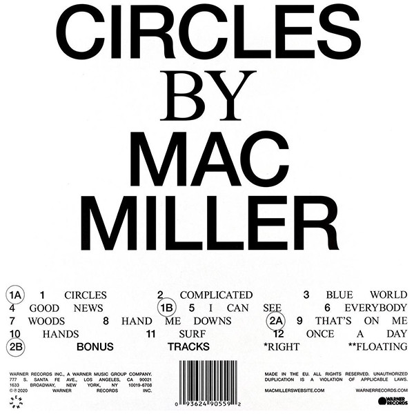 Виниловая пластинка MAC MILLER CIRCLES
