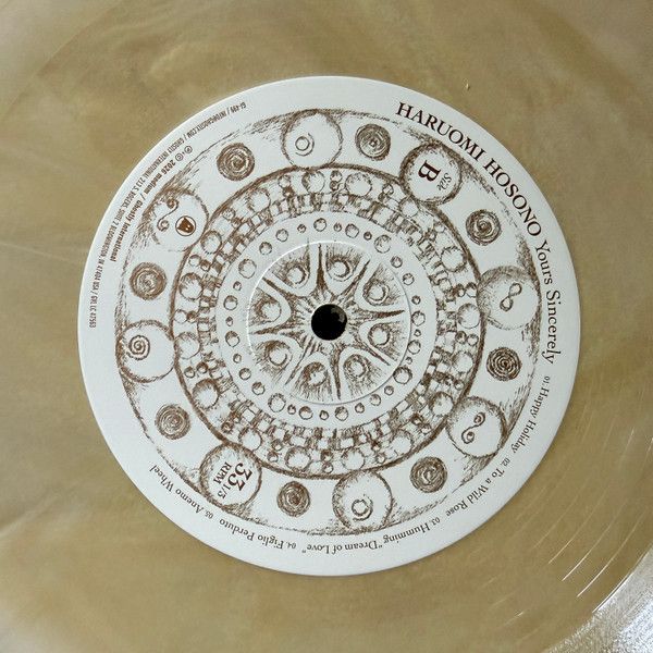 Виниловая пластинка HARUOMI HOSONO YOURS SINCERELY MOTHERSHIP