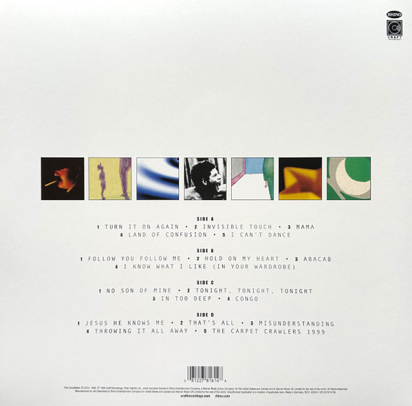 Виниловая пластинка GENESIS TURN IT ON AGAIN: THE HITS