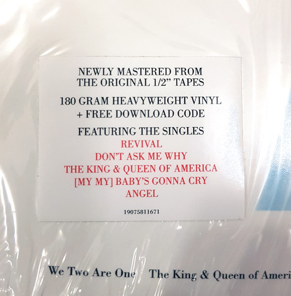 Виниловая пластинка EURYTHMICS WE TOO ARE ONE (REMASTERED)