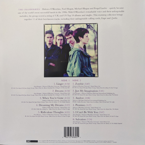 Виниловая пластинка CRANBERRIES DREAMS: THE COLLECTION