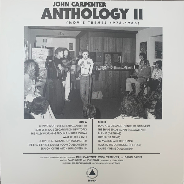 Виниловая пластинка JOHN CARPENTER ANTHOLOGY II (MOVIE THEMES 1976-1988)