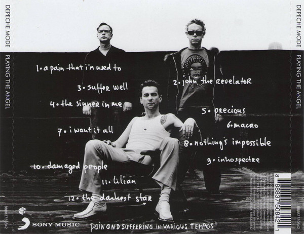 CD DEPECHE MODE — PLAYING THE ANGEL
