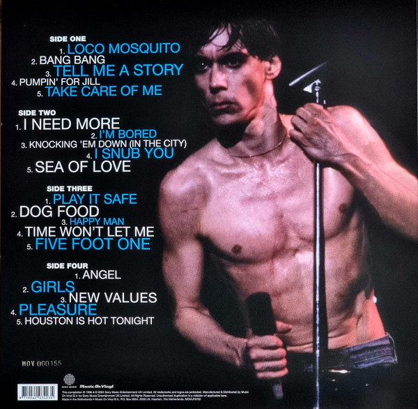 Виниловая пластинка IGGY POP POP MUSIC