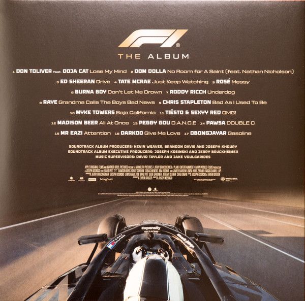 Виниловая пластинка VARIOUS OST F1 THE ALBUM
