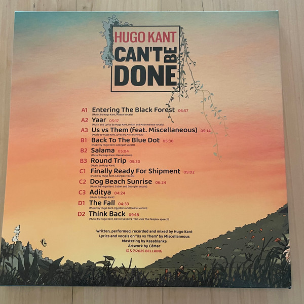 Виниловая пластинка HUGO KANT CAN'T BE DONE