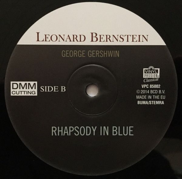 Виниловая пластинка LEONARD BERNSTEIN AN AMERICAN IN PARIS / RHAPSODY IN BLUE
