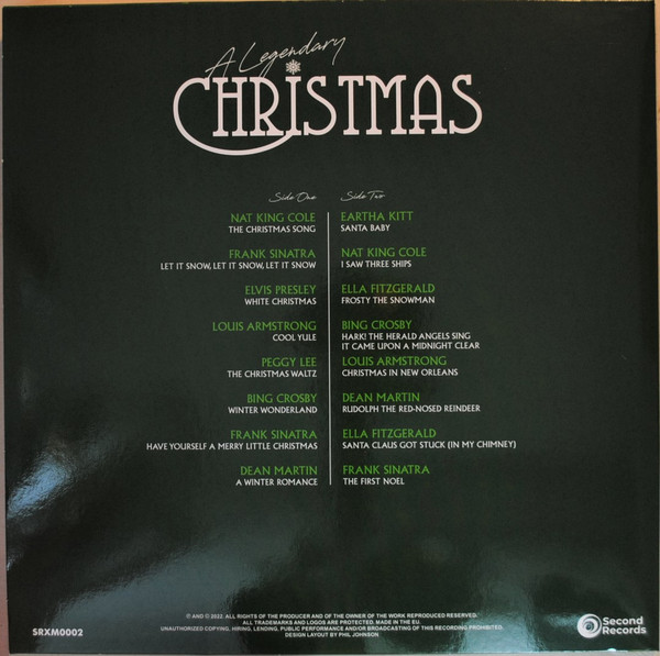 Виниловая пластинка VARIOUS A LEGENDARY CHRISTMAS VOLUME THREE - THE GOLD COLLECTION