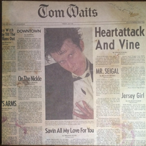 Виниловая пластинка TOM WAITS HEARTATTACK AND VINE