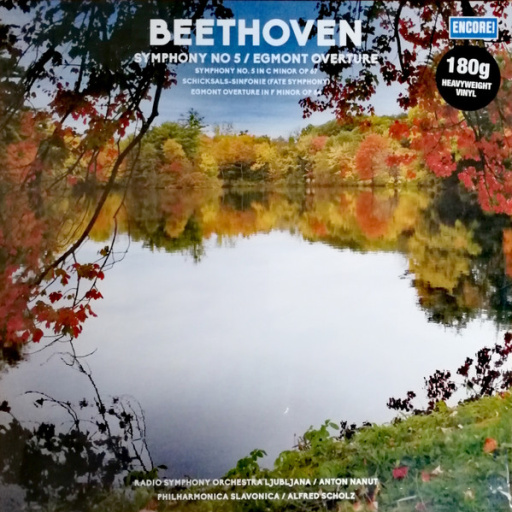 Виниловая пластинка LUDWIG VAN BEETHOVEN SYMPHONY NO 5, EGMONT OVERTURE
