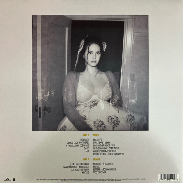 Виниловая пластинка LANA DEL REY DID YOU KNOW THAT THERE'S A TUNNEL UNDER OCEAN BLVD