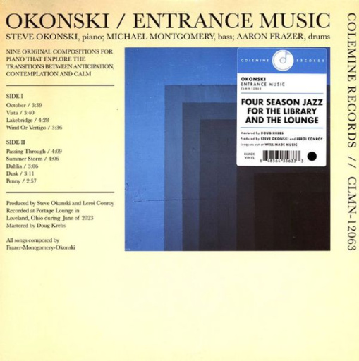 Виниловая пластинка OKONSKI ENTRANCE MUSIC BLACK VINYL EDITION