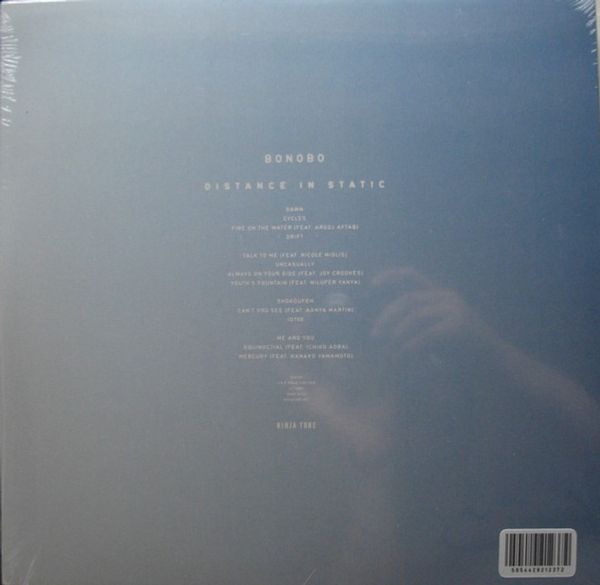Виниловая пластинка BONOBO DISTANCE IN STATIC PASTEL BLUE VINYL EDITION